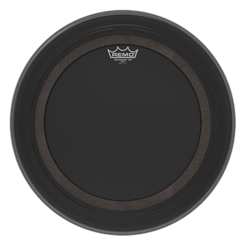 Remo BR-1018-ES-SMT Ambassador STM Ebony, 18" Bassdrum Fell