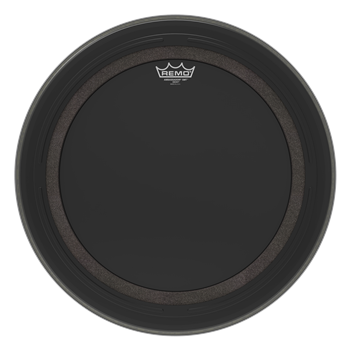 Remo BR-1020-ES-SMT Ambassador STM Ebony, 20" Bassdrum Fell