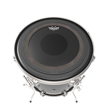 Remo ES-0016-10-SMT Ambassador STM Ebony, 16