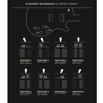 PRS S2 McCarty Singlecut 594 | Lake Blue