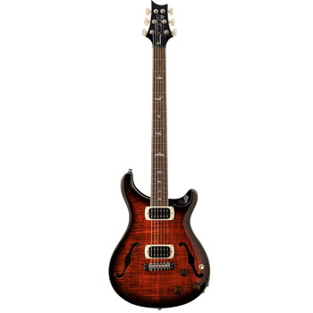 PRS SE Ed Sheeran Orange Tiger Smokeburst | Baritone Hollowbody