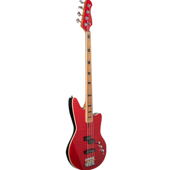 Ashdown E-Bass Saint Artisan 4 Saiten Roasted CF/Red