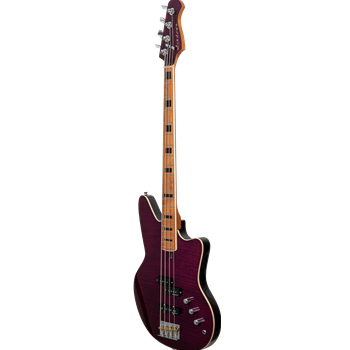 Ashdown E-Bass Saint Artisan 4 Saiten Roasted AMF/Purple