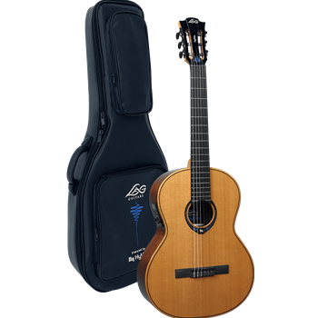 LÂG TNHV15ACE - HyVibe Smart Guitar incl. Deluxe Bag