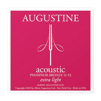 Augustine Acoustic Extra Light Set, Phosphor Bronze 11-52