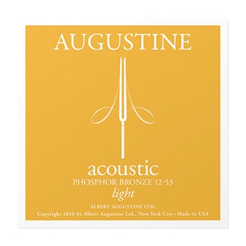 Augustine Acoustic Light Set, Phosphor Bronze 12-53