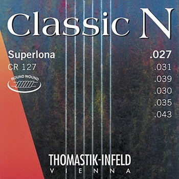 Thomastik, Klassikgitarrensaite, Classic-N Superlona Serie, Set, Light,  Round Wound