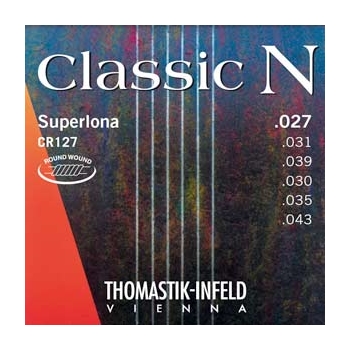 Thomastik, Klassikgitarrensaite, Classic-N Superlona Serie, Set, Light,  Round Wound
