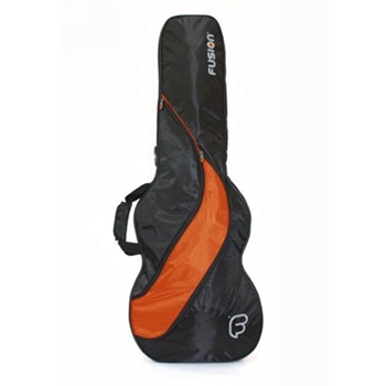 Fusion F4 Bag Bassgitarre Schwarz/Orange