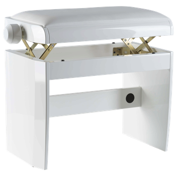 Dexibell BENCH WHM | weiss hochglanzlackiert