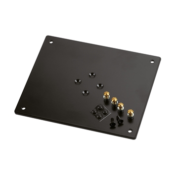 K&M 26792 Aufnahmeplatte 'S' - passend zum Monitorstativ 26795