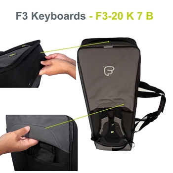 Fusion Keyboard 07 (61-76 keys) Keyboardbag Rucksack