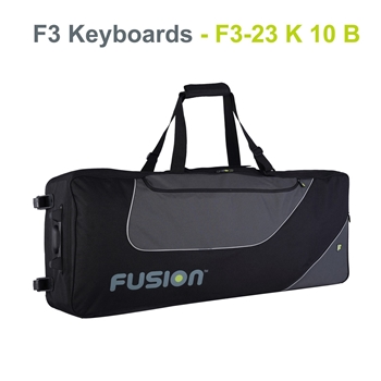Fusion Keyboard 10 (61-76 keys) Keyboardbag mit Rollen