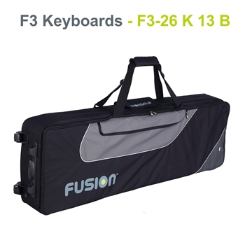 Fusion Keyboard 13 (76-88 keys) Keyboardbag mit Rollen
