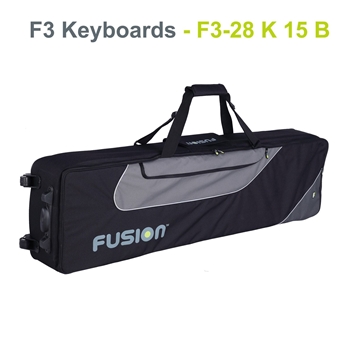 Fusion Keyboard 15 (76-88 keys) Keyboardbag mit Rollen