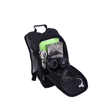 Fusion F1 Laptop Backpack Bag Black/Orange