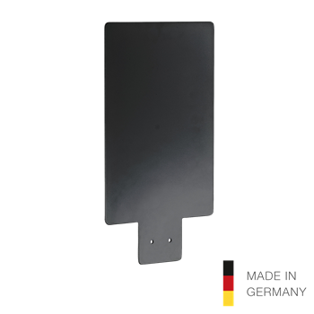 K&M 80390 Hinweistafel schwarz