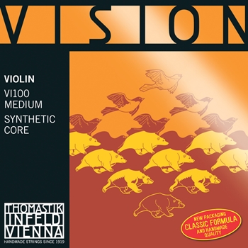 Thomastik Violinsaite Vision Silber D Medium 4/4