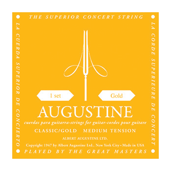 Augustine Gold-04/D Medium Einzelsaite