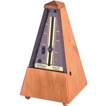 Witt.Metronom Nussbraun/polie.