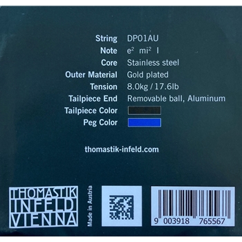 Thomastik Violinsaiten Dominant Pro E Gold Medium 4/4