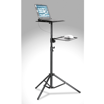 K&M 12150 Laptop-Ständer mit Mausablage