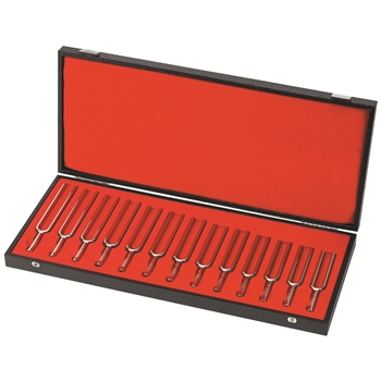 Wittner Stimmgabelsatz chromatisch 13 Stück im Koffer