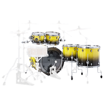 Mapex SR628XU Saturn Studioease Shellset 5-teilig, Sulphur Fade
