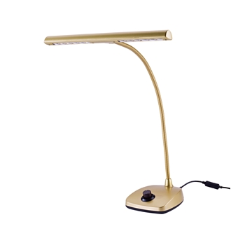 K&M 12298 LED Pianoleuchte - goldfarbig