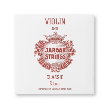 Jargar Violinsaite Classic Rot/forte Schlinge E Hard 4/4